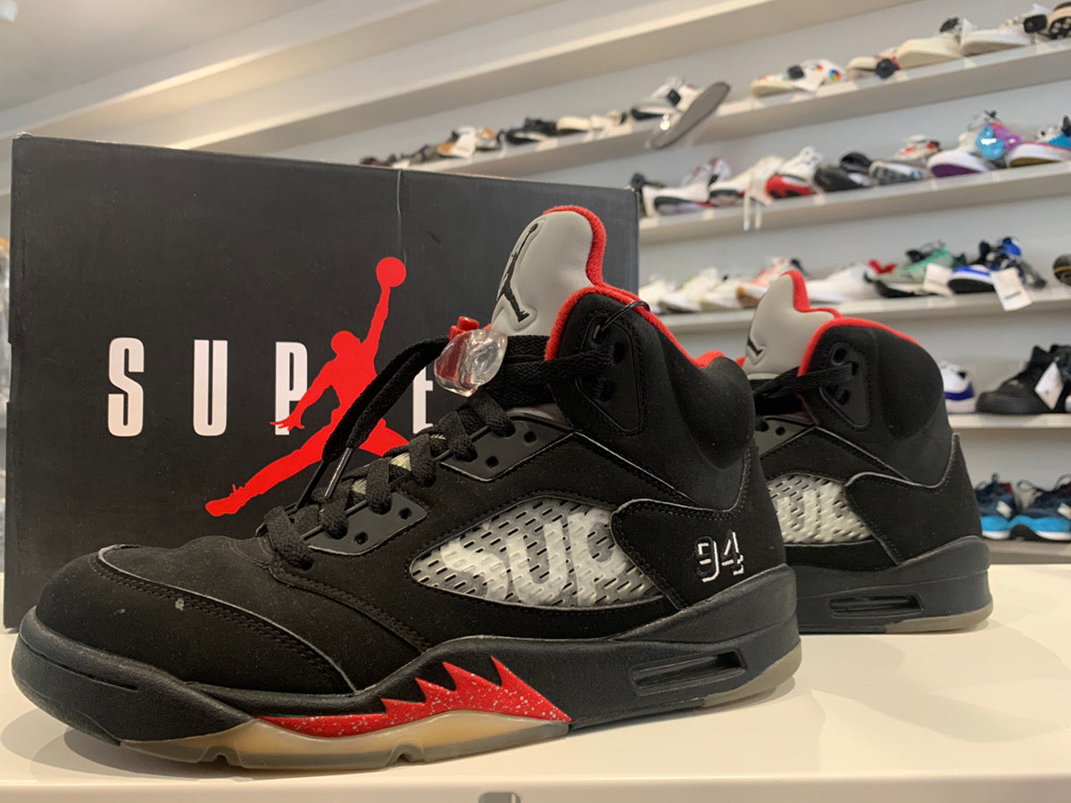 ナイキ ×シュプリーム SUPREME 15AW AIR JORDAN 5 RETRO SUPREME