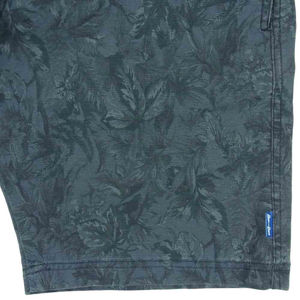 ROUGH and RUGGED ラフアンドラゲッド RR13-6-P02 FLOG FLOWER CAMO フラワー カモフラージュ ショート パンツ グレー系 S【新古品】【未使用】【中古】