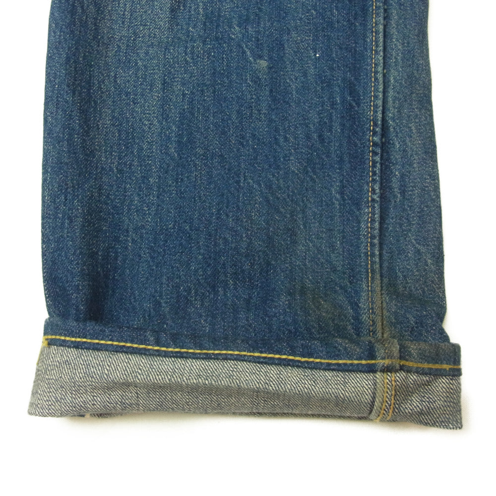 CANTON キャントン 1963-104 OVERALLS Denim Pants 1963-104 ONEWASH インディゴブルー系 30【中古】