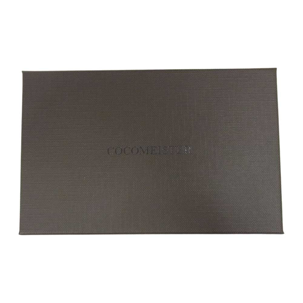 COCOMEISTER ココマイスター レザー パスケース 定期入れ ダークブラウン系【中古】