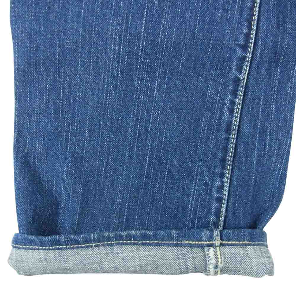フラットヘッド Lot3007 ブーツカット デニムパンツ インディゴブルー系 W28L33【中古】