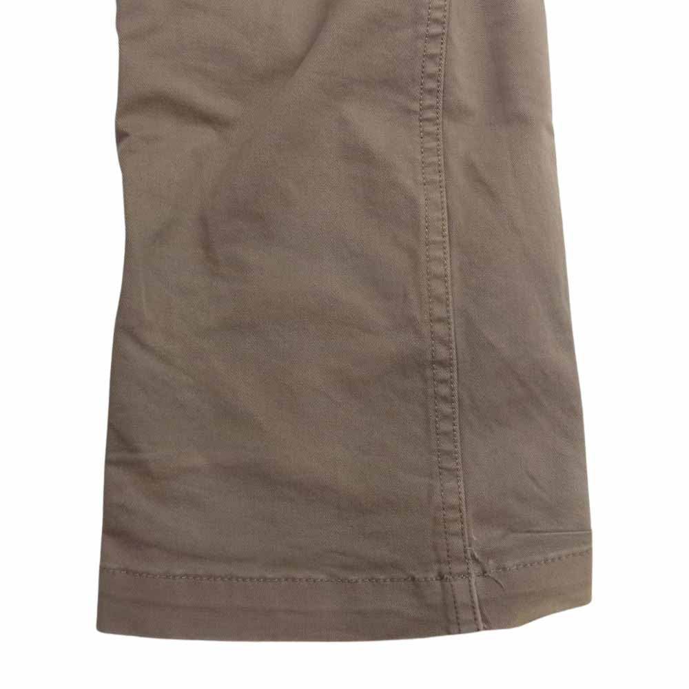 Gramicci グラミチ 0801-NOJ NARROW PANT ナロー クライミング イージー パンツ ベージュ ベージュ系 S【中古】