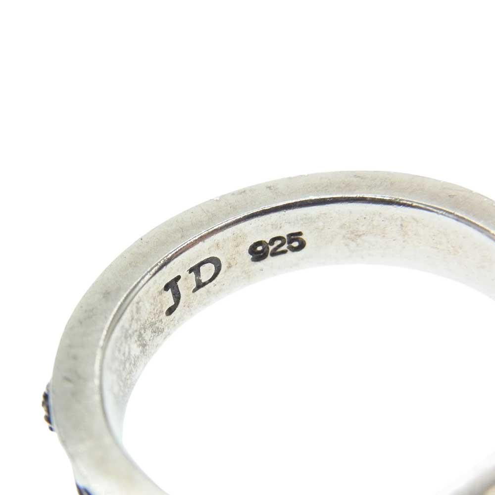 Justin Davis ジャスティンデイビス SRJ416 TRUE ROMANCE トゥルーロマンス クラウン リング シルバー系 7号【中古】