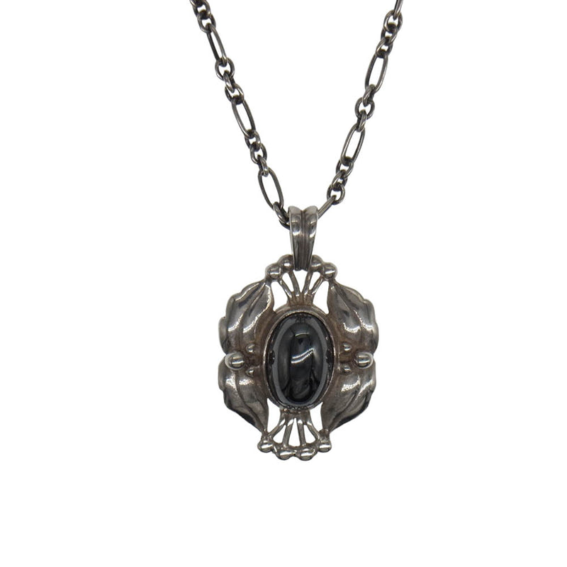 新品   2000年 ヘリテージ コレクション ネックレス ジョージジェンセン 2000年 ヘリテージコレクション ヘマタイト イヤー