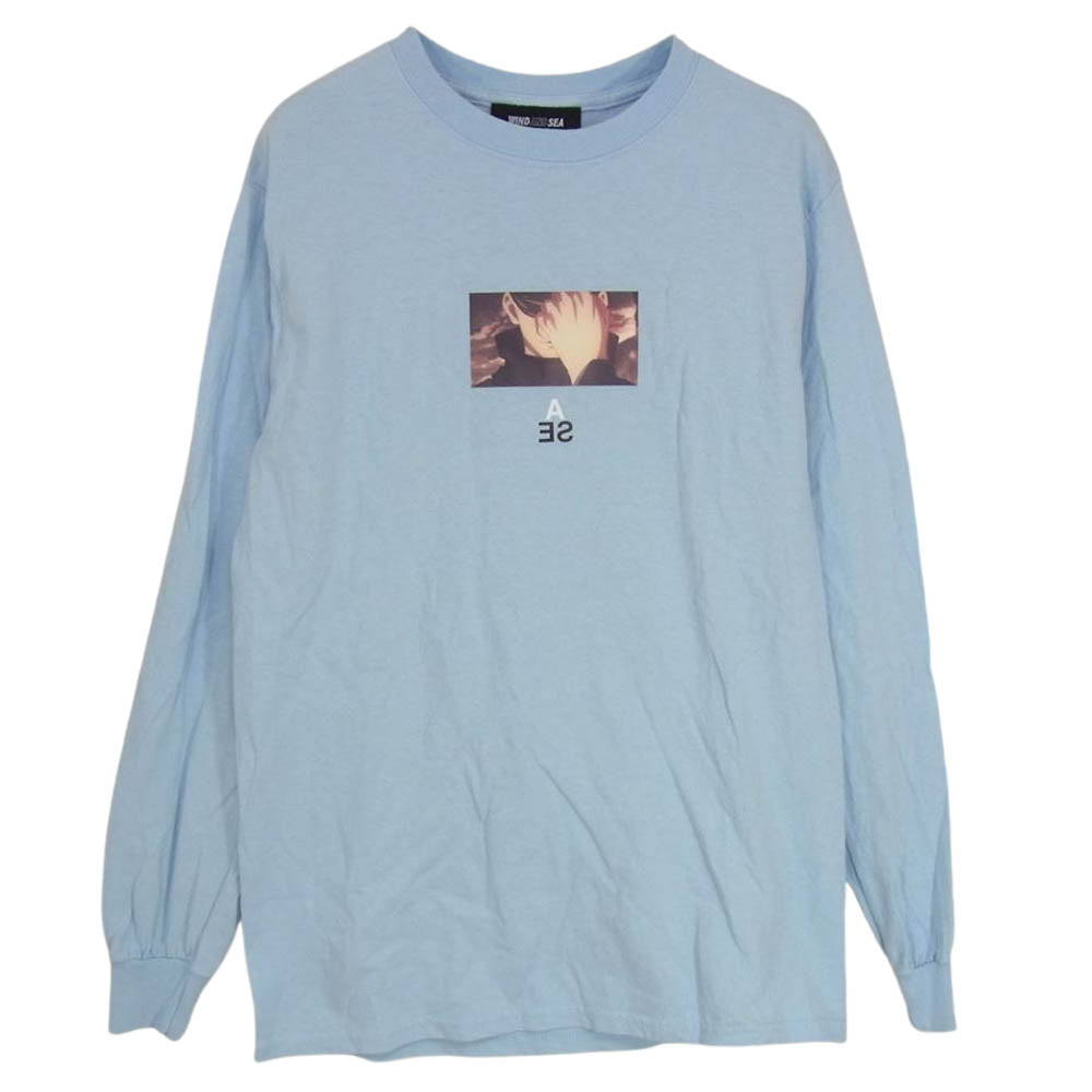 WIND AND SEA ウィンダンシー 21SS × 呪術廻戦 プリント 長袖 Tシャツ 