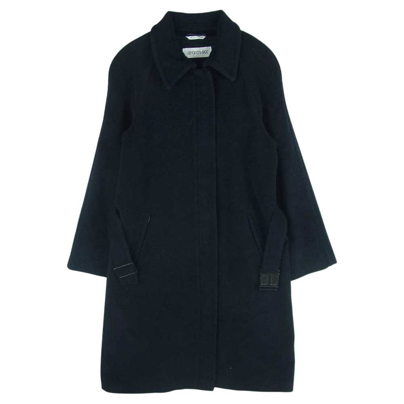 マックスマーラ スポーツマックス ネイビー ショールカラー メルトンコート マックスマーラ スポーツマックス ネイビー ショールカラー メルトン