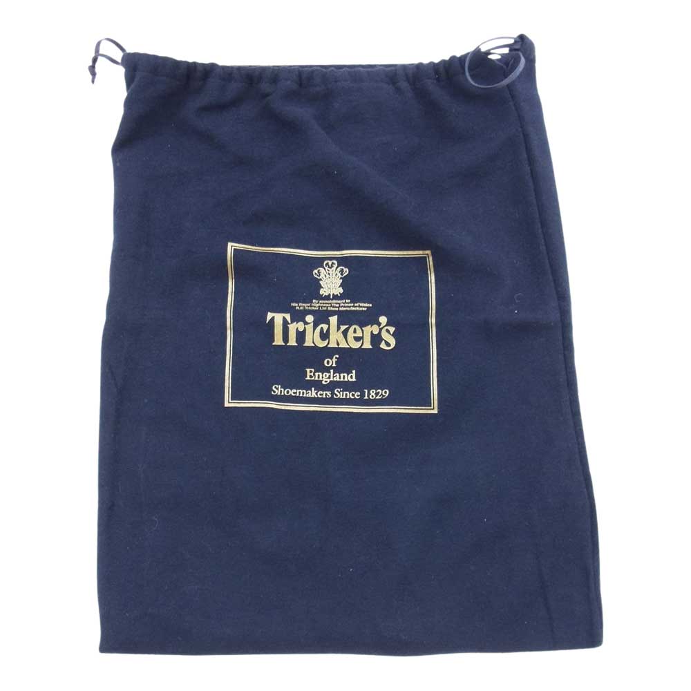 Tricker's トリッカーズ KESWICK サドルシューズ 革靴 ウイングチップ ブラック系【中古】