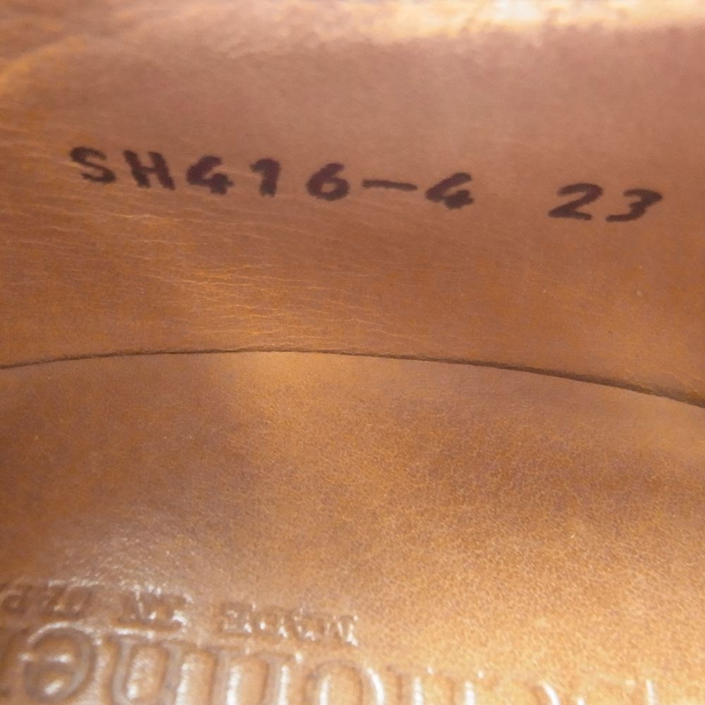 ショーンハイト SH416-4 プレーントゥ レザー シューズ ブラウン系 SH416-4 23【中古】