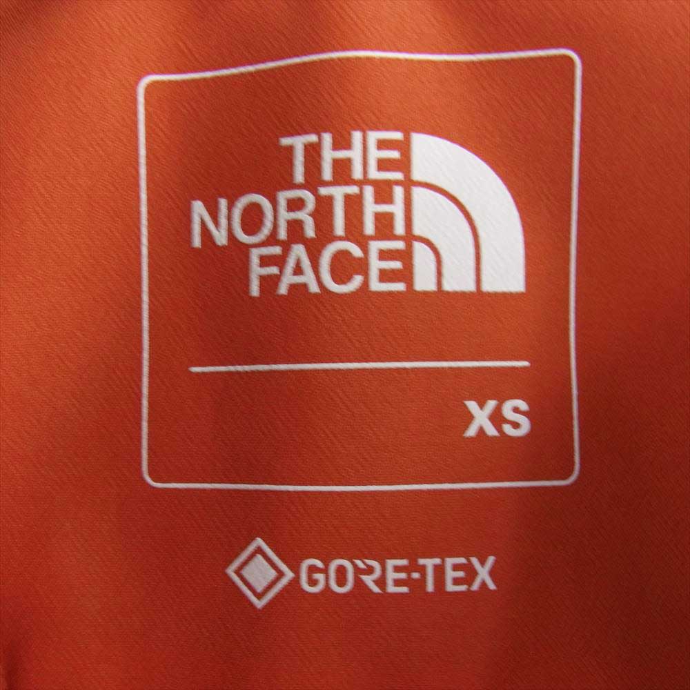 THE NORTH FACE ノースフェイス NP61800 MOUNTAIN JACKET GORE-TEX マウンテン ジャケット ゴアテックス オレンジ系 ブラック系 オレンジ系 XS【中古】