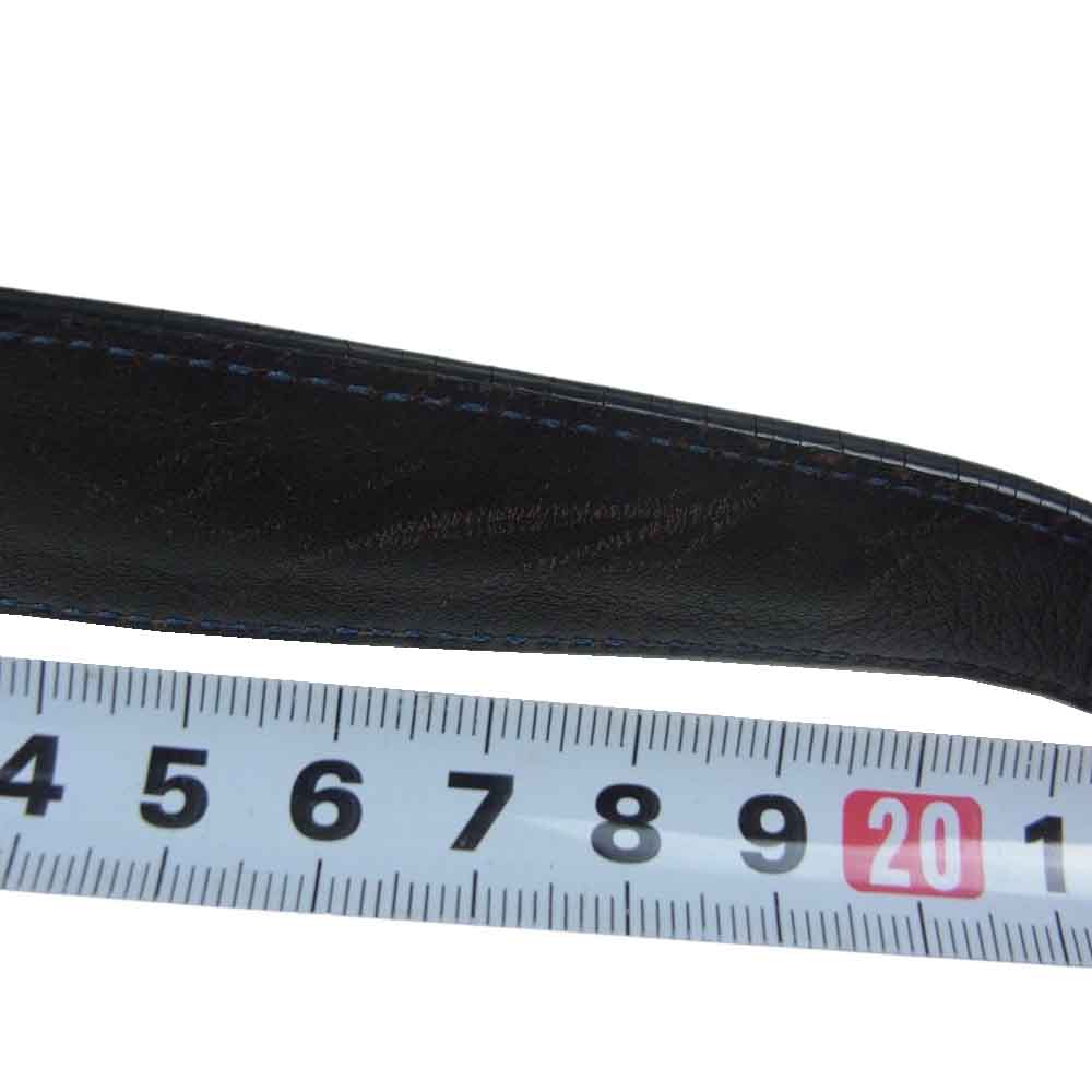 COACH コーチ D04U-7035 シグネチャー柄 ショルダー バッグ インディゴブルー系【中古】