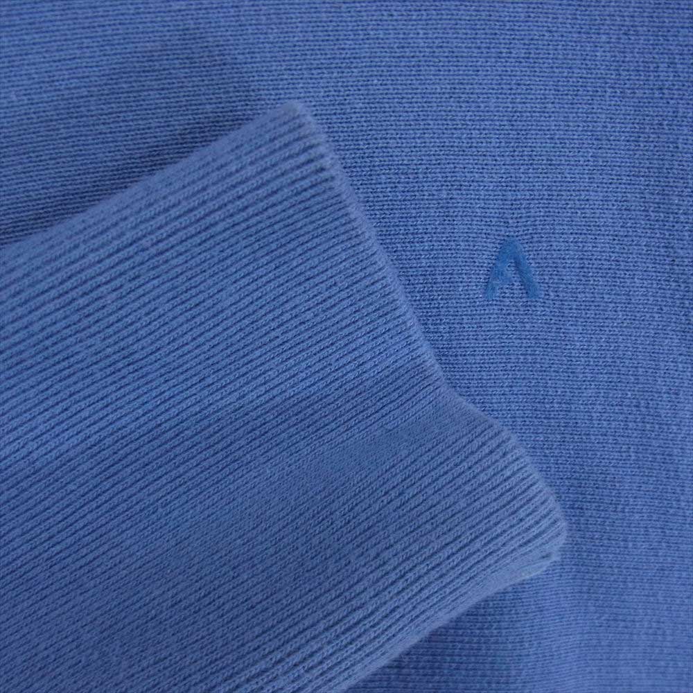 エイトン KK.AG.BM.1950 NATURAL DYE URAKE HOODIE スウェット パーカー ブルー系 04【中古】