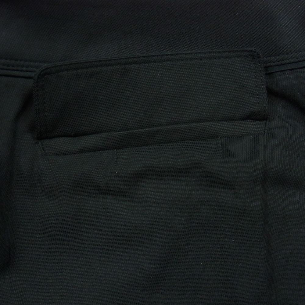 BURBERRY LONDON バーバリー ロンドン FQB74-295-09 クロップド テーパードパンツ ロールアップ パンツ ブラック系 44【中古】