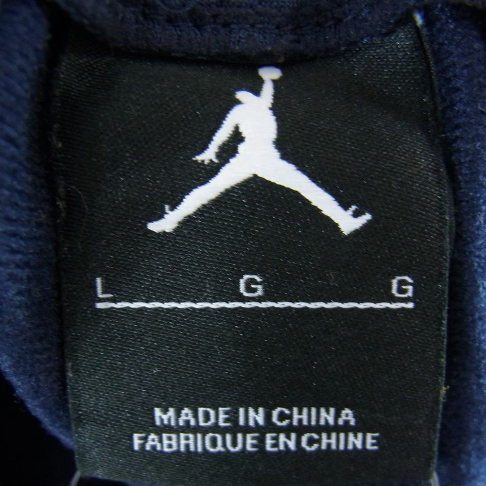 NIKE AIR JORDAN ナイキ ジョーダン 404314-451 ウォームアップ パンツ ジャージ ブルー ホワイト ネイビー系 L【中古】