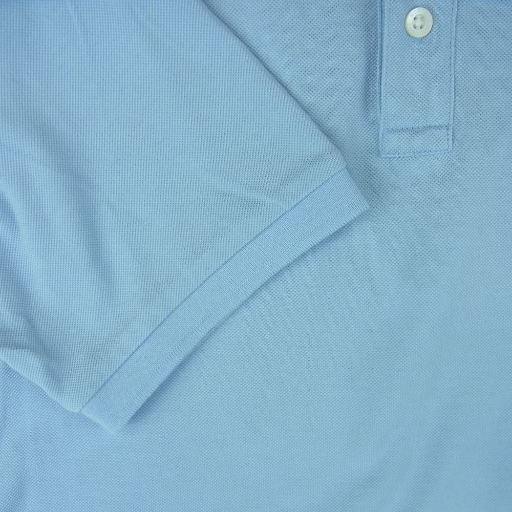 THE NORTH FACE ノースフェイス NT21938 Cool Business Polo クール ビジネス 半袖 ポロ シャツ ライトブルー系 M【中古】