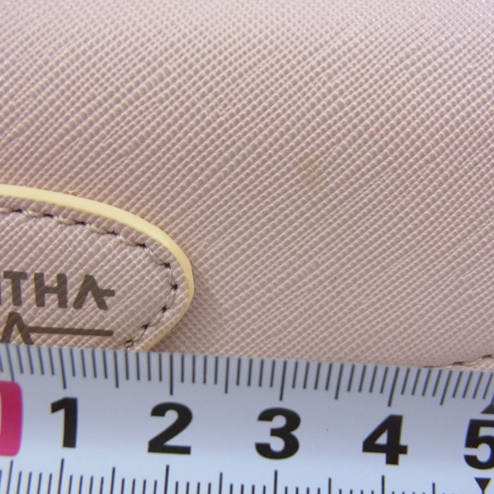 サマンサベガ TWIGS ボア 2Way ハンド ショルダー バッグ ピンク系【美品】【中古】