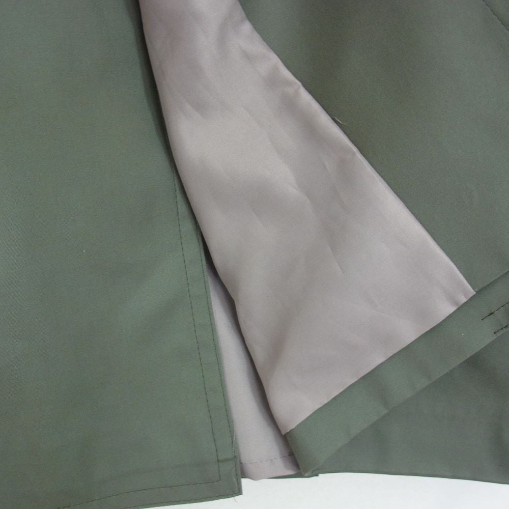 フランス陸軍 SOCOBA BAR LE DUC COAT ミリタリー ステンカラー ダック コート カーキ系 サイズ表記無【中古】
