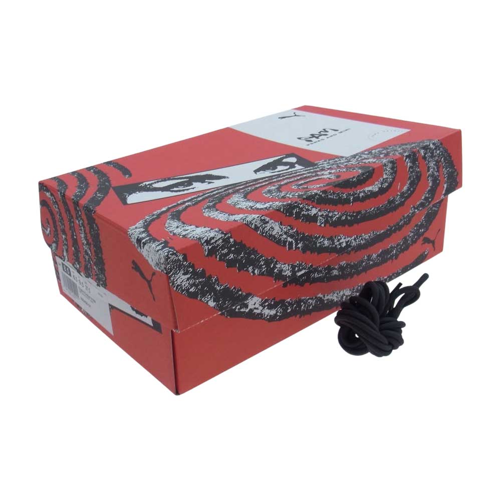 PUMA プーマ 390450 01 × P.A.M. × Perks And Mini × PUMA Clyde Rubber Light Aqua Warm Earth パム パークス アンド ミニ クライド ラバー ライト アクア ウォーム アース ローカットスニーカー ライトブルー系 レッド系 グレー系 27.5cm【新古品】【未使用】【中古】