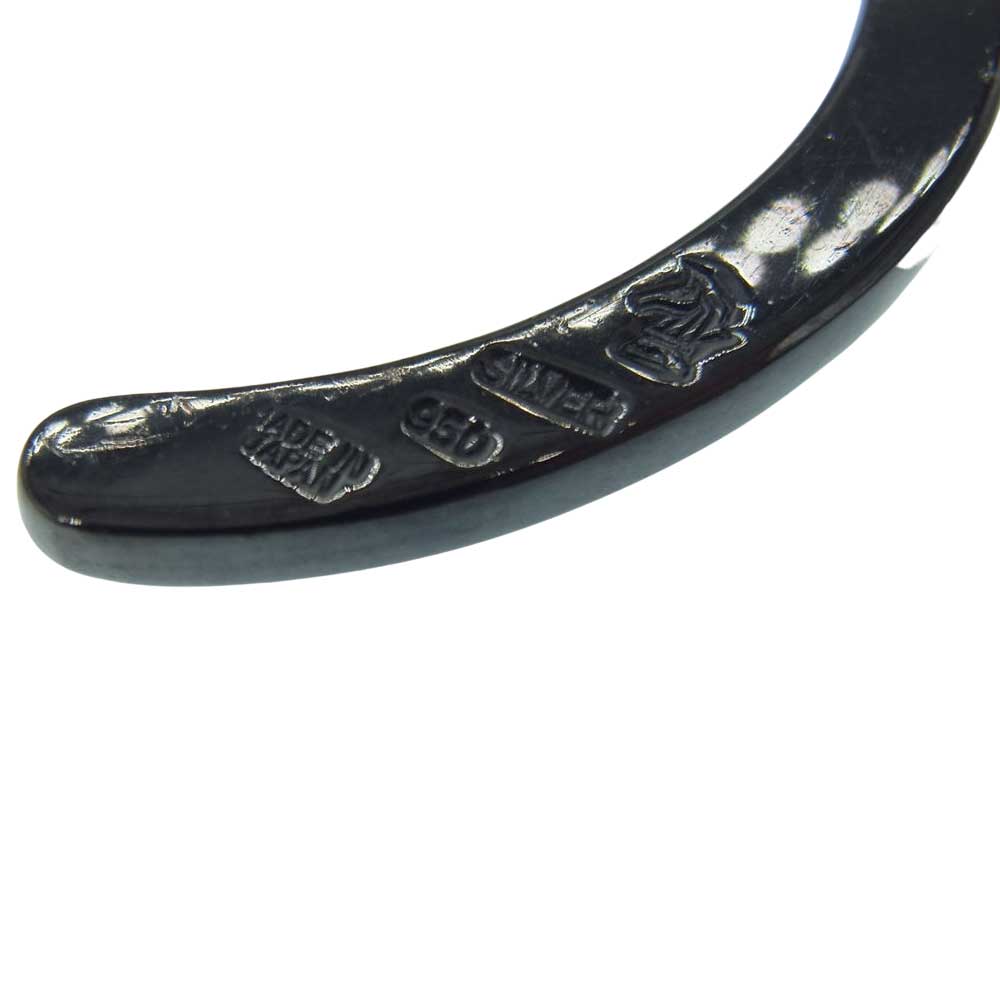 PUERTA DEL SOL プエルタデルソル バングル SILVER 950 ブラック系【中古】