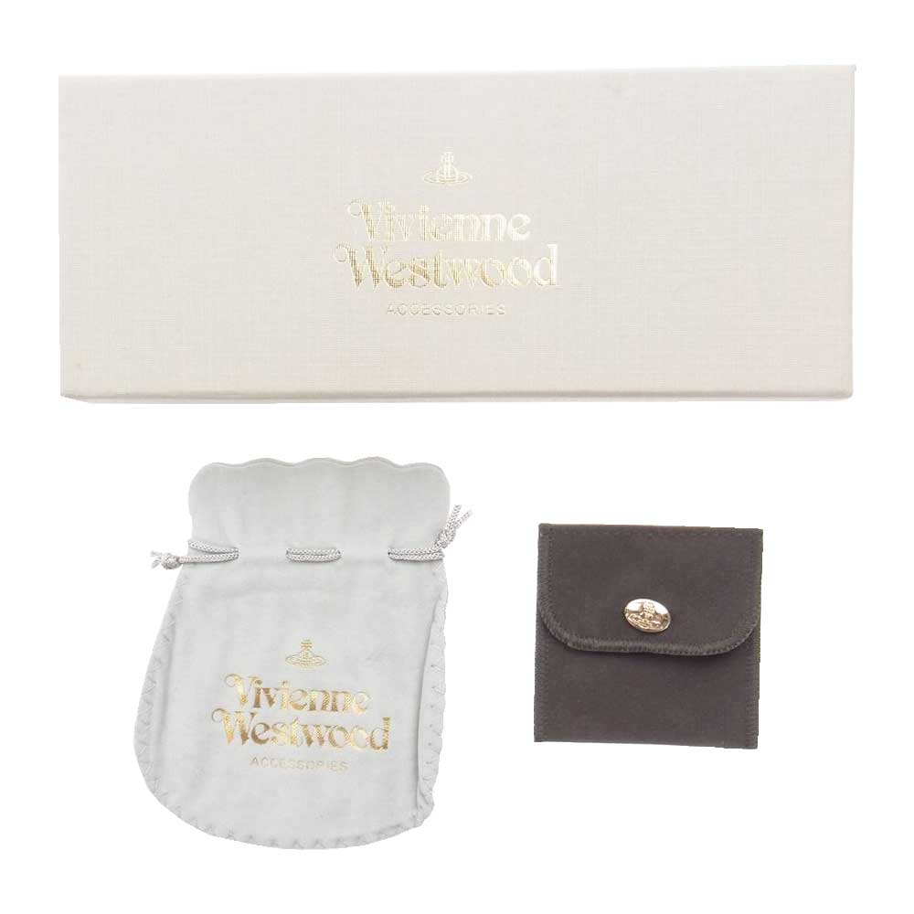 Vivienne Westwood ヴィヴィアンウエストウッド ディアマンテ ハート ブレスレット シルバー系 ピンク系【中古】
