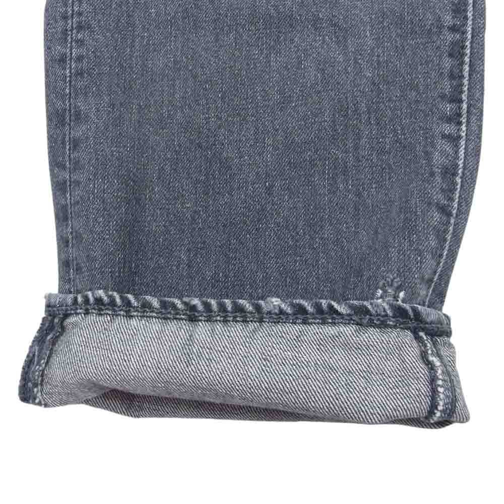 BRU NA BOINNE ブルーナボイン パッチングデニム リペア加工 デニム パンツ ブラック系【中古】