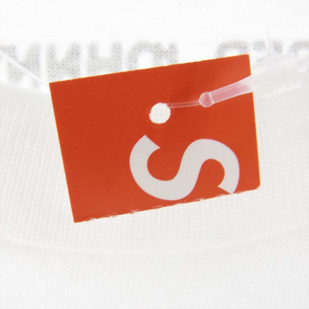 Supreme シュプリーム 18AW Chris Cunningham Rubber Johnny Tee クリス カニングハム ラバー ジョニー Tシャツ ホワイト系 S【極上美品】【中古】