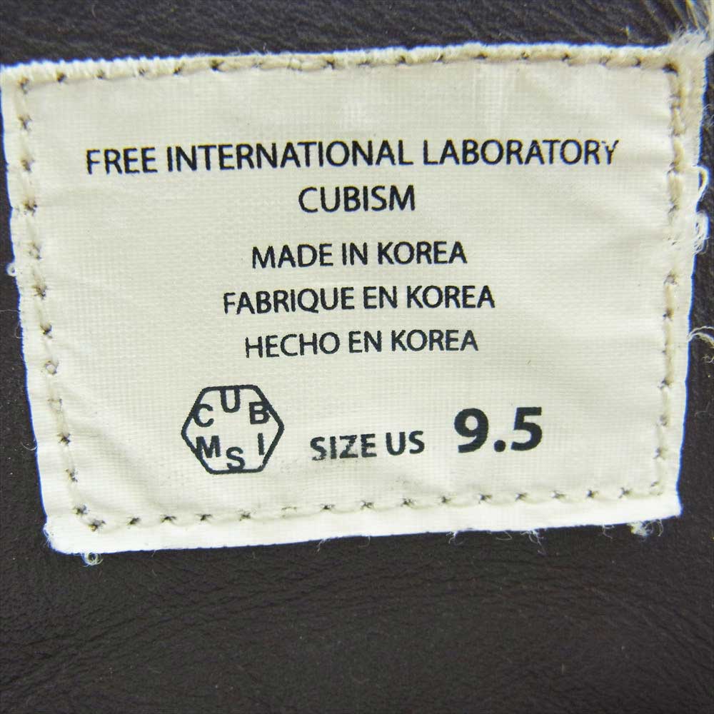 VISVIM ビズビム × AFFA SERRA セラ スパイダー マウンテン ブーツ カーキ系 US9.5【中古】