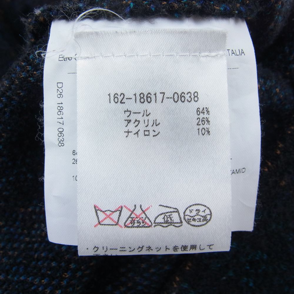 ETRO エトロ 162-18617-0638 半袖 ニット 背面ジップ マルチカラー系 42【中古】