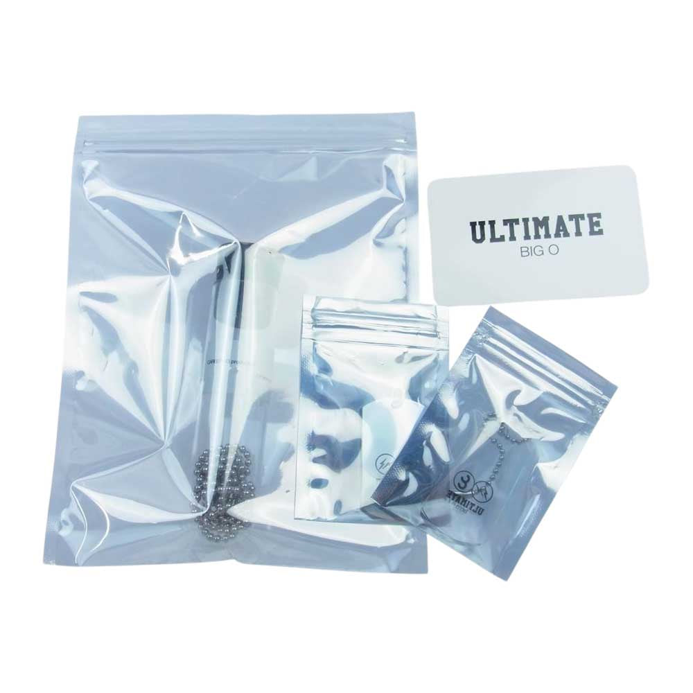 キャリアリング × fragment design フラグメント ドッグタグ ネックレス シルバー系【極上美品】【中古】