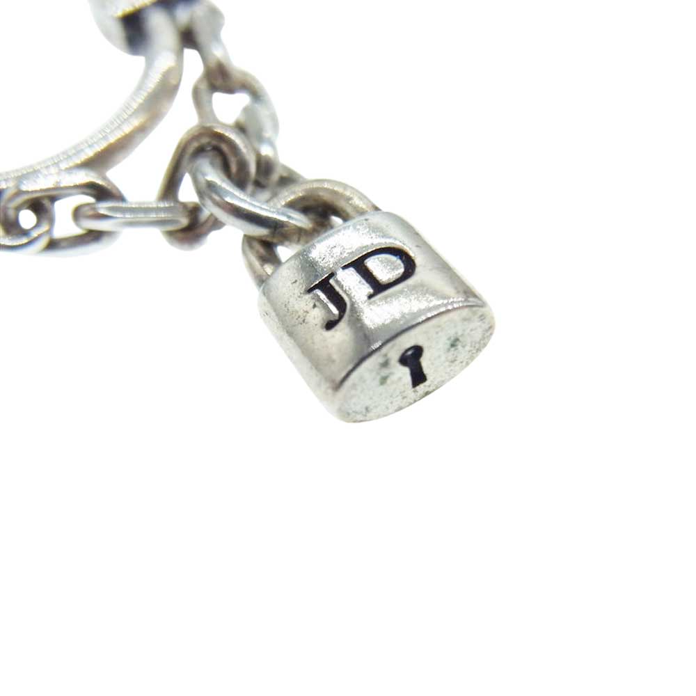 Justin Davis ジャスティンデイビス SEJ431 RITCHIE with LOCK 南京錠 チェーン フープ ピアス 片耳用 シルバー系【中古】