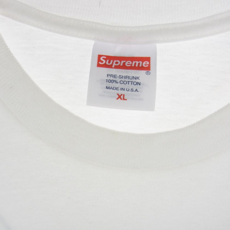 Supreme シュプリーム 22AW Chicago Box Logo Tee シカゴ ボックス ロゴ 半袖 Tシャツ ホワイト系 XL【中古】