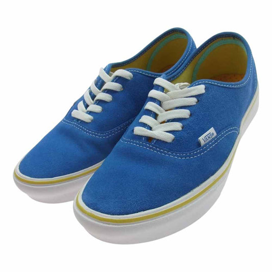 VANS バンズ VN0A3WM78TG RON HERMAN RHC ロンハーマン 別注 Comfycush Authentic コンフィクッシュ スニーカー ブルー系 イエロー系 26.0cm【新古品】【未使用】【中古】