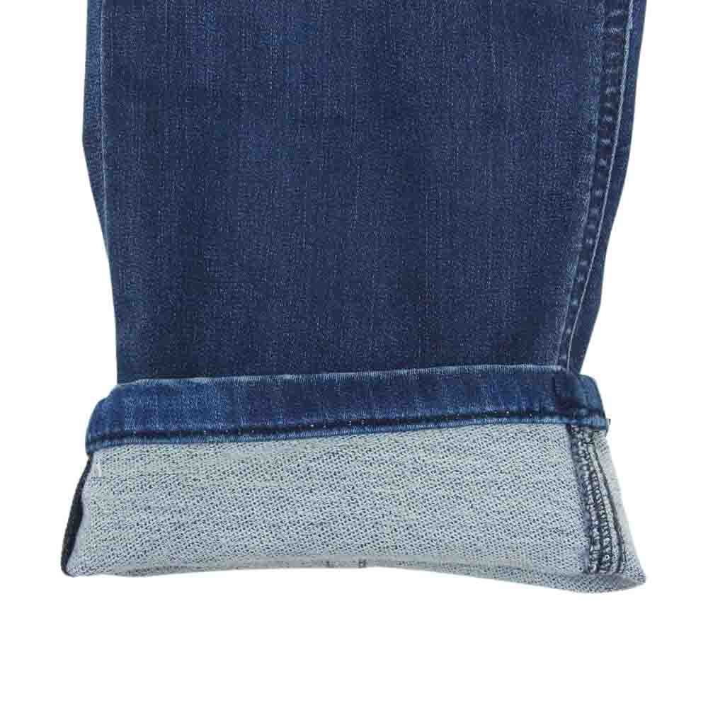 DIESEL ディーゼル 069BK KROOLEY CB-NE ジョグジーンズ ダメージ加工 デニム パンツ インディゴブルー系 28【中古】