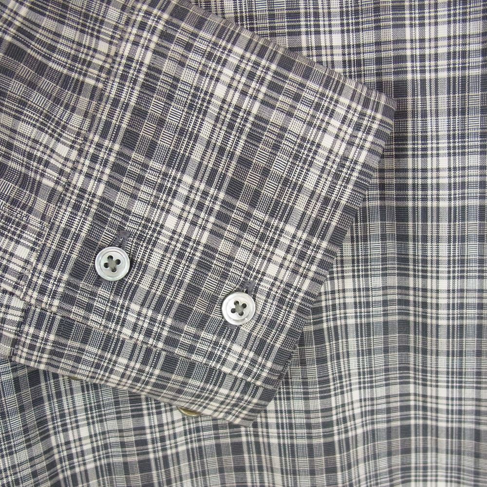 AURALEE オーラリー 21SS A21SD03LC WASHBLE SUPER LIGHT WOOL CHECK ONE PIECE ウォッシュブル スーパー ライト ウール チェック ワンピース グレー系 1【中古】