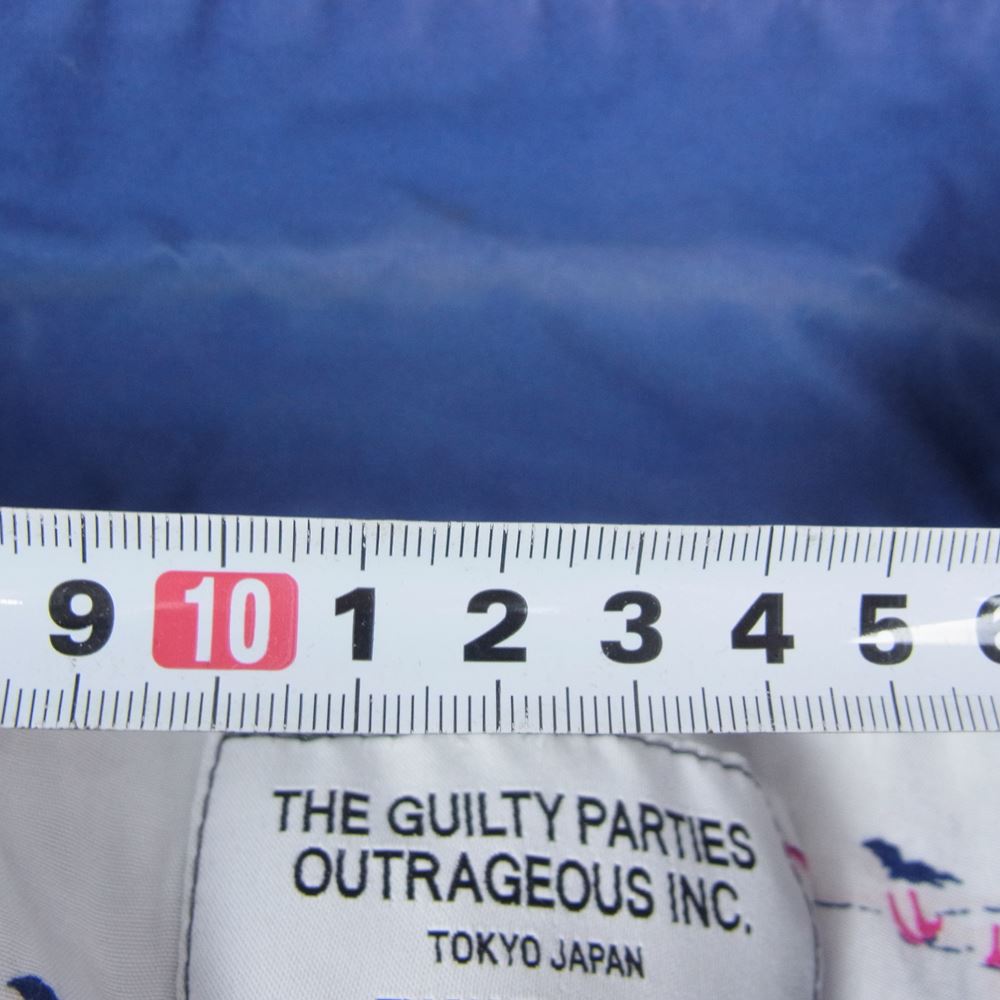 WACKO MARIA ワコマリア FUCK THIS LIFE コットン ジャケット ブルー系 M【中古】