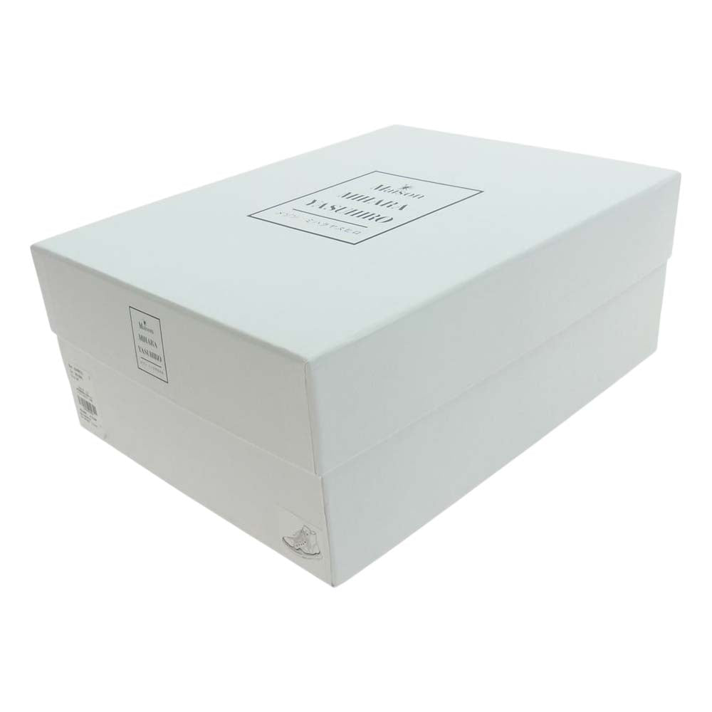 MIHARA YASUHIRO ミハラヤスヒロ A04FW728 PETERSON Original sole canvas hicut sneaker ピーターソン キャンバス ハイカット スニーカー ベージュ系 44【中古】