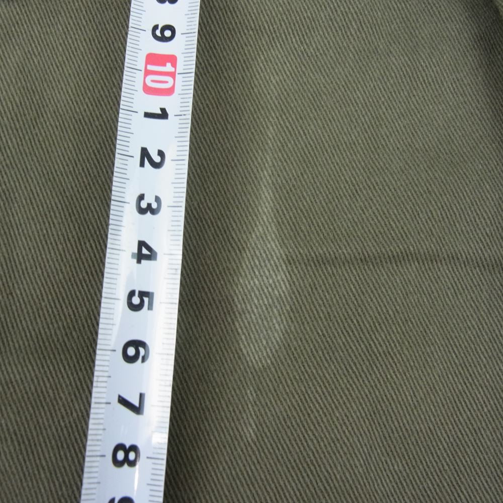 WTAPS ダブルタップス 101GWDT-PTM04 クロップド カーゴ パンツ 刺繍 切替 カーキ系【中古】