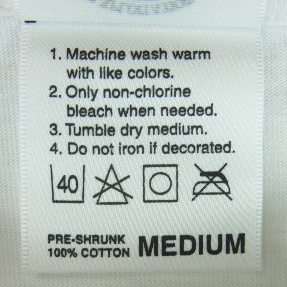 WTAPS ダブルタップス BULLINK社製 EXTREME PREJUDICE バック プリント 半袖 Tシャツ ホワイト系 M【中古】