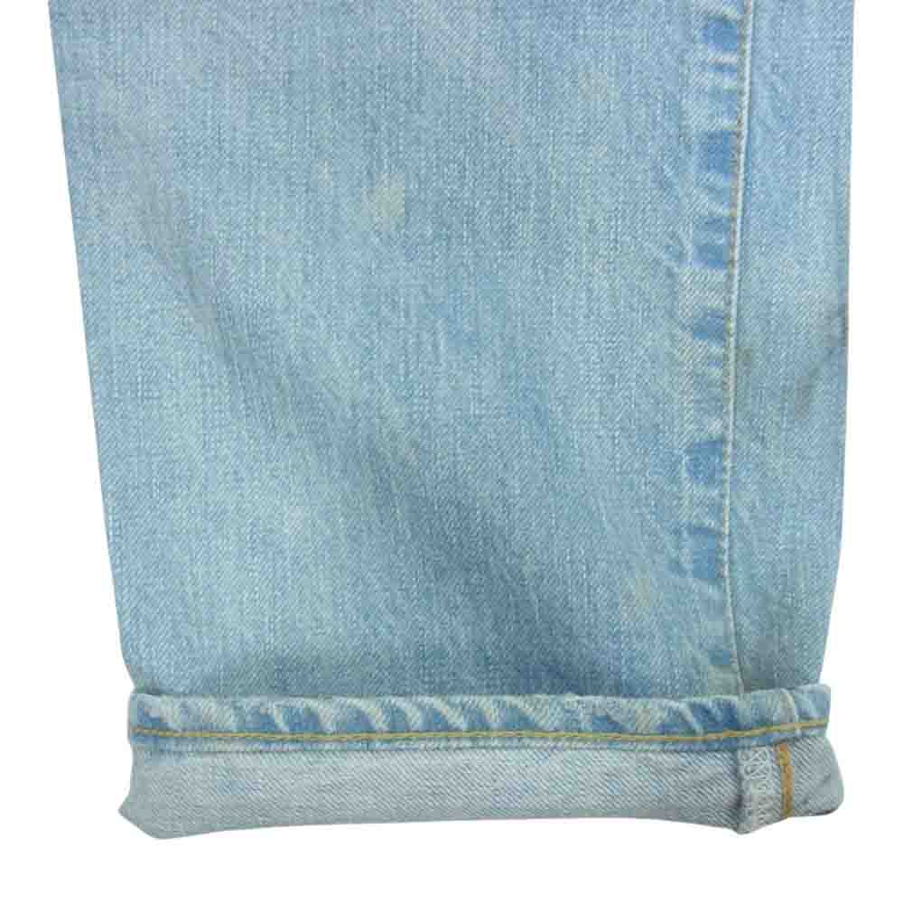 RADIALL ラディアル 235-B ストレート デニムパンツ ジーンズ ウォッシュブルー インディゴブルー系 W30 L30【中古】