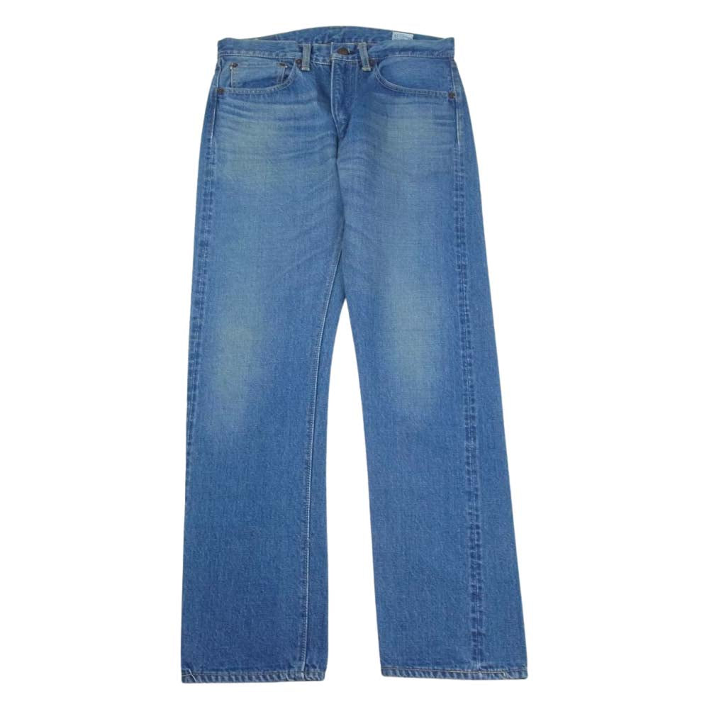 orSlow オアスロウ Lot107 ジップ ストレート デニム パンツ 