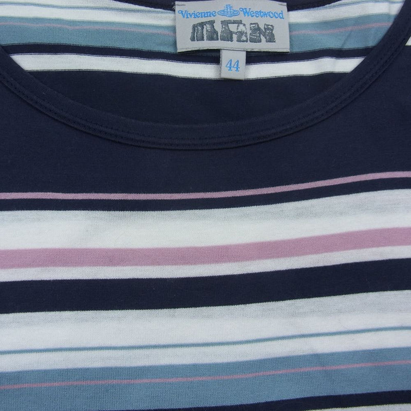 Vivienne WestwoodMAN ヴィヴィアンウエストウッドマン ボーダー 半袖