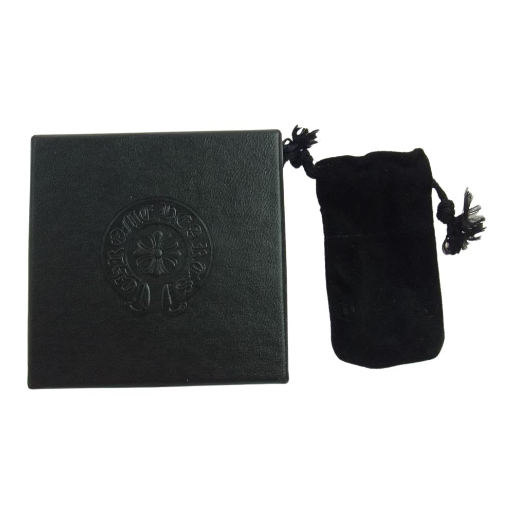 CHROME HEARTS クロムハーツ(原本無) SM SCROLL LABEL スモール スクロール ラベル リング シルバー系 14号【中古】