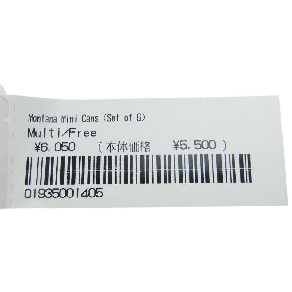 Supreme シュプリーム 21SS MONTANA CANS MINI CAN SET モンタナ ミニ 缶スプレー セット マルチカラー系【極上美品】【中古】