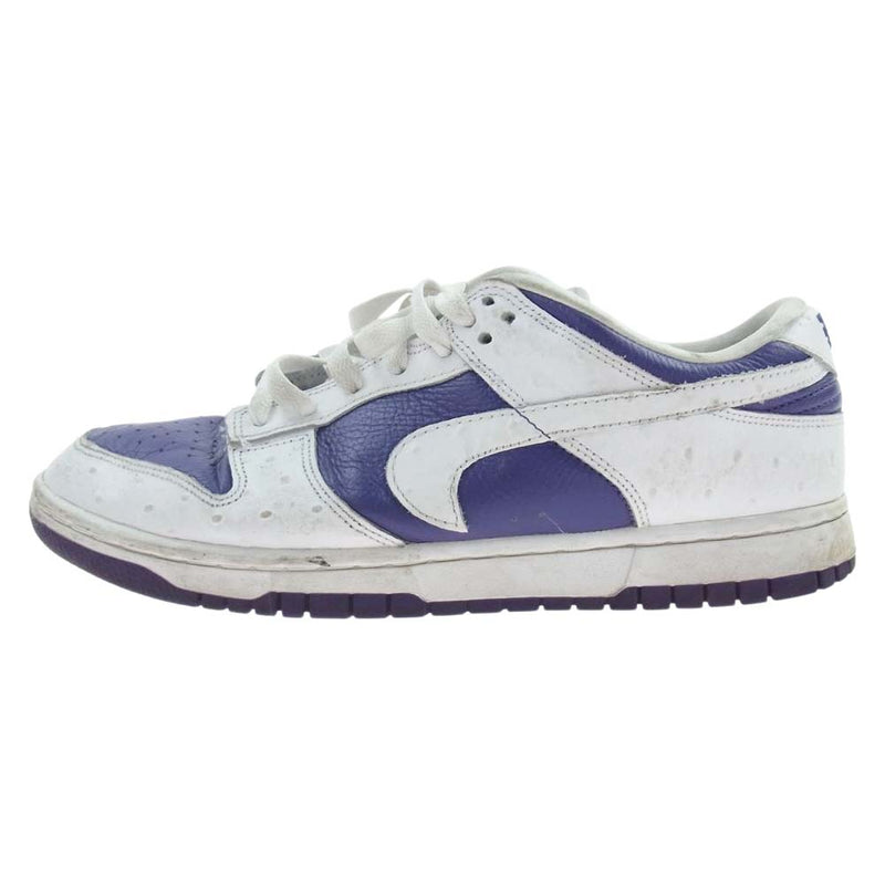 NIKE ナイキ DJ4636-100 WMNS Dunk Low Made You Look ウィメンズ ダンク ロー メイド ユー ルック  ホワイト系 パープル系 26.5cm【中古】