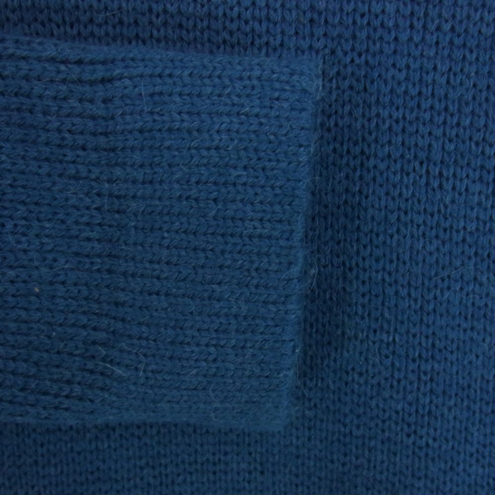TENDERLOIN テンダーロイン T-SWEATER V Vネック ウール ニット セーター ブルー系 M【中古】
