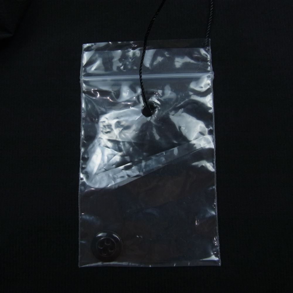 イエス グッド マーケット × SEE SEE S.F.C BIG NYLON POLO ビッグ ナイロン ポロシャツ 半袖 ブラック系 XXXXXL【美品】【中古】