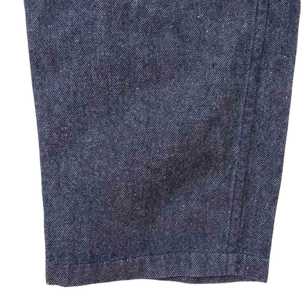 COMOLI コモリ 14AW 14F-03001 ウール リネン イージーパンツ インディゴブルー系 2【中古】