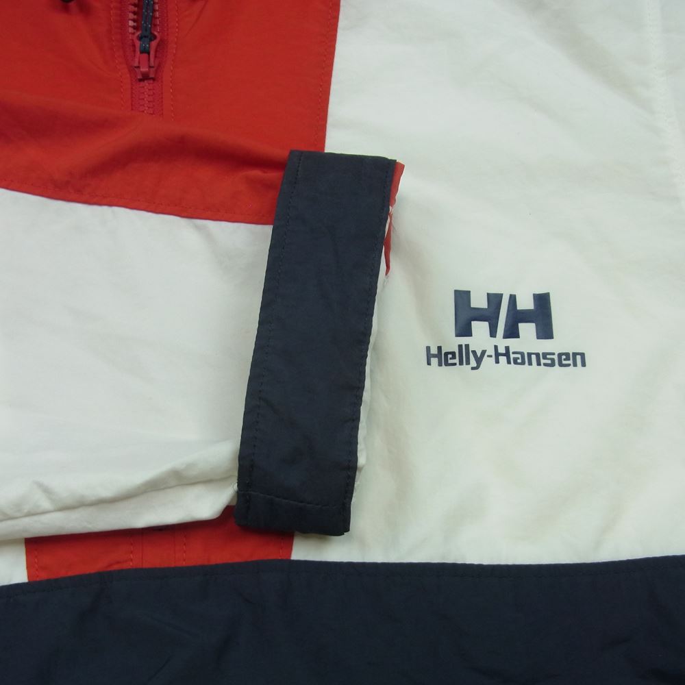 HELLY HANSEN ヘリーハンセン HH11902 Formula Anorak フォーミュラー アノラック ジャケット レッド系 ホワイト系 ダークネイビー系 L【中古】