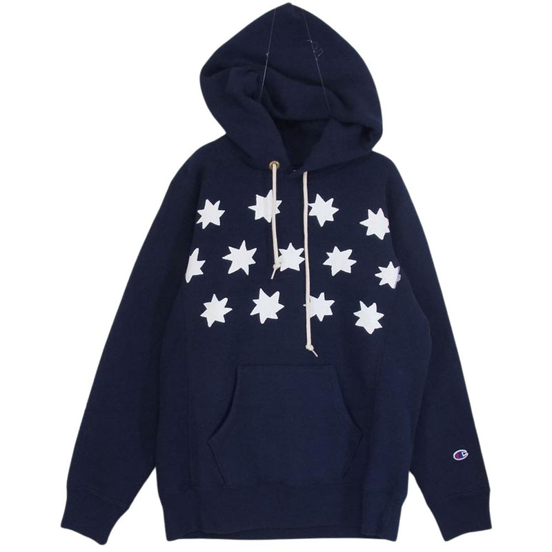 チャンピオン リバースウィーブ パーカ champion navy 単色タグ チャンピオン リバースウィーブ パーカ champion navy 単色タグ