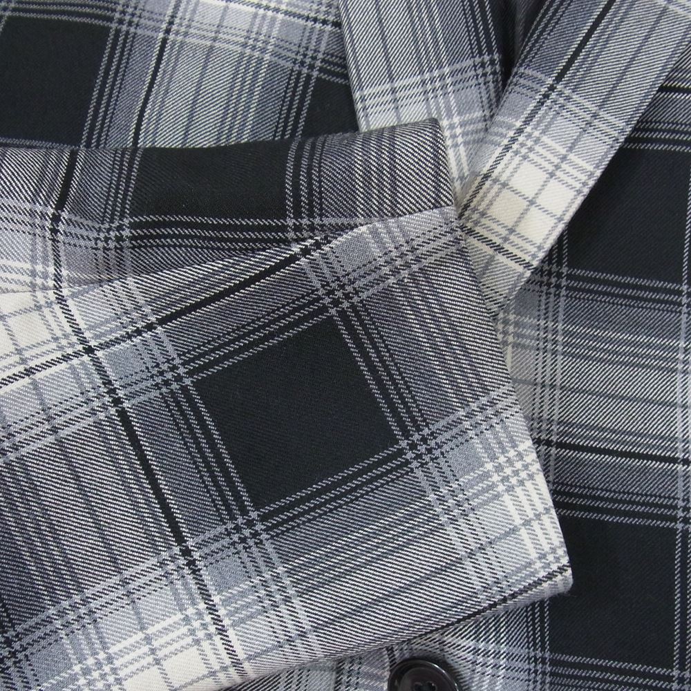 トップマン チェック テーラード ジャケット ブラック系 グレー系 ホワイト系 US 38【美品】【中古】