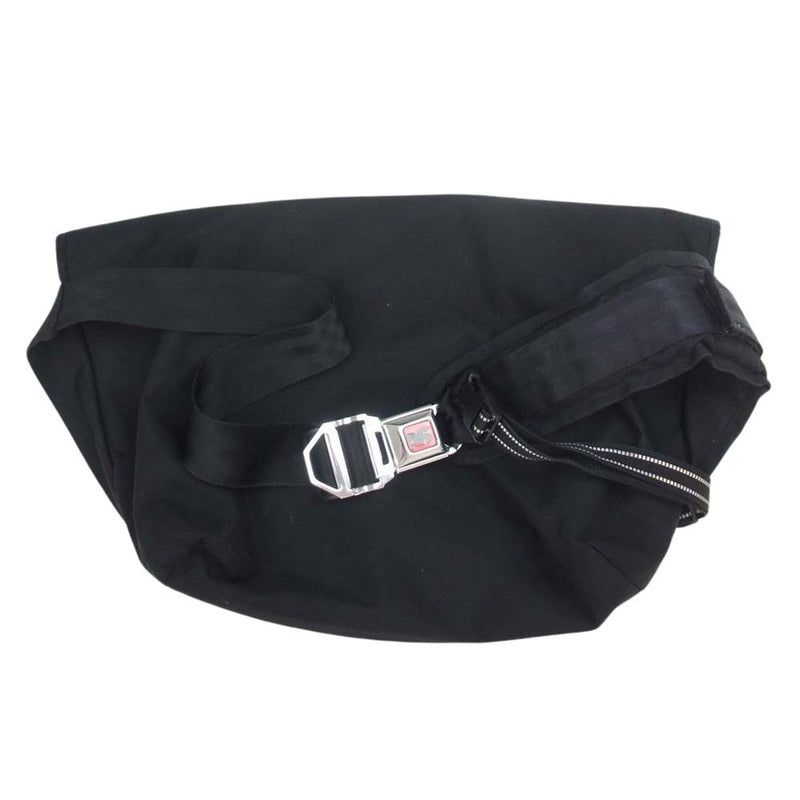 クローム メッセンジャー ショルダー バッグ ブラック系【中古